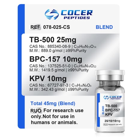 Coremend (TB4, KPV, BPC157) 25mg+10mg+10mg Blend